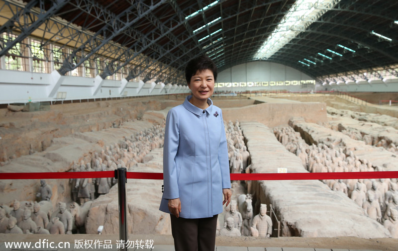 Heads of state show you around Xi'an