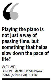 Steinway to hits the right notes on the keyboard