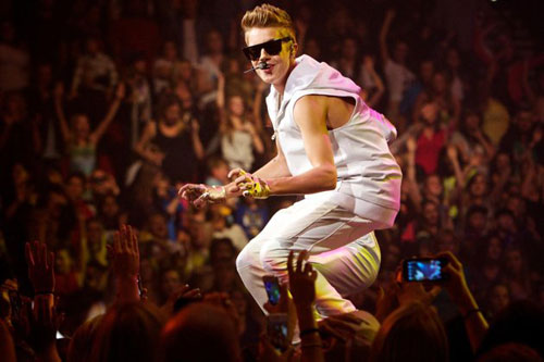 Justin Bieber says items stolen