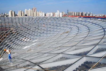 Landmark building of Shanghai Expo is to be unveiled