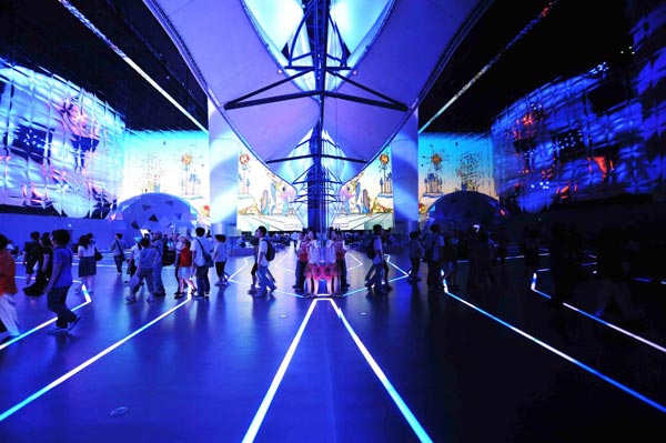 Utopian cities in Expo Park