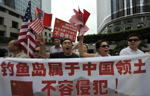 Islands move sparks protest