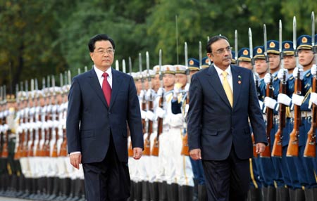 China and Pakistan on Wednesday signed more than 10 deals ranging from trade and minerals to agriculture and satellites.