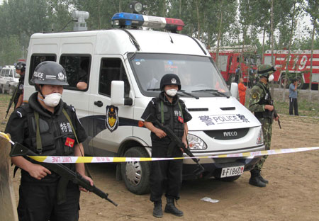 China ends anti-terrorism exercise