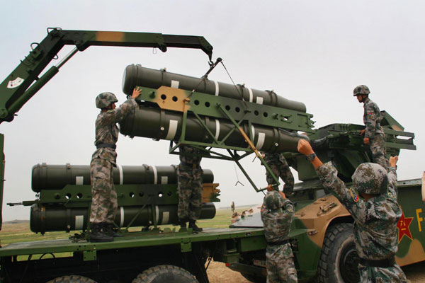 Chinese military continues air defense drills