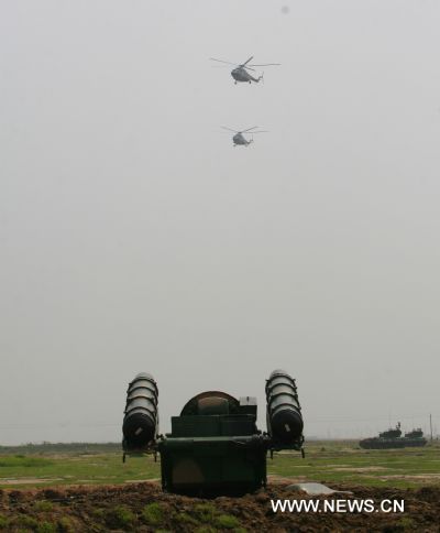 China ends air defense exercise with live-fire drill