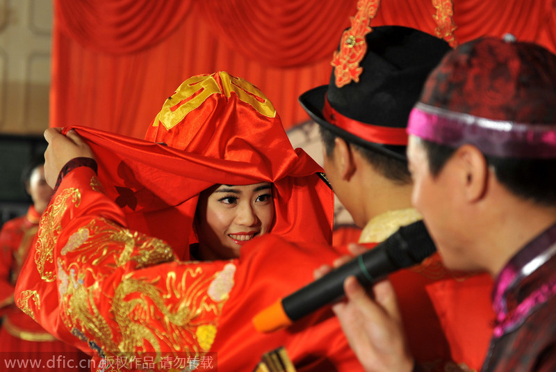 Han style wedding comes back