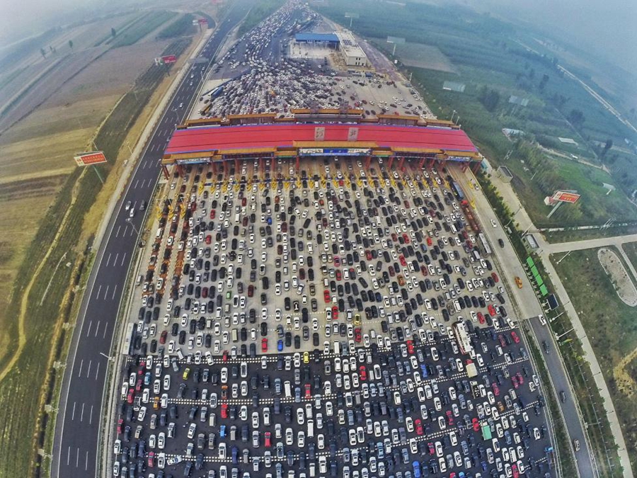 China from above