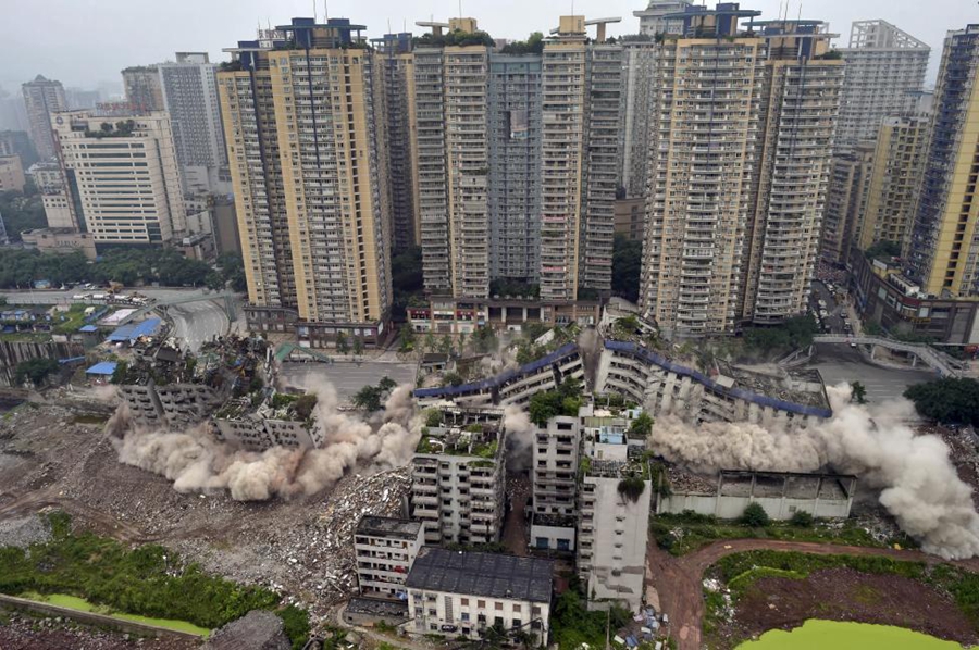 China from above