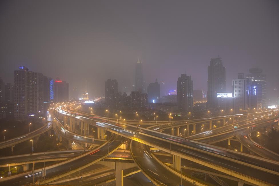 China from above