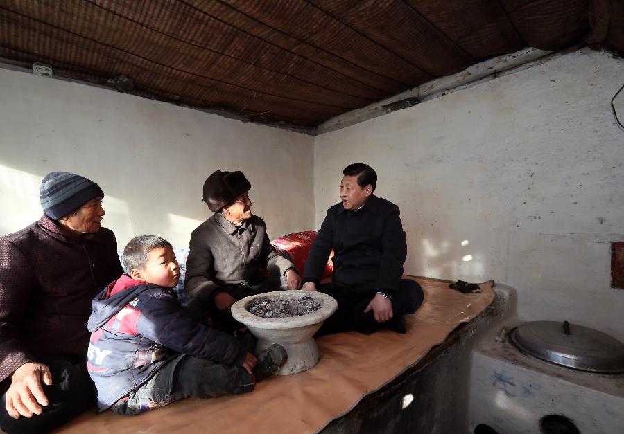 What Xi has said on battle against poverty