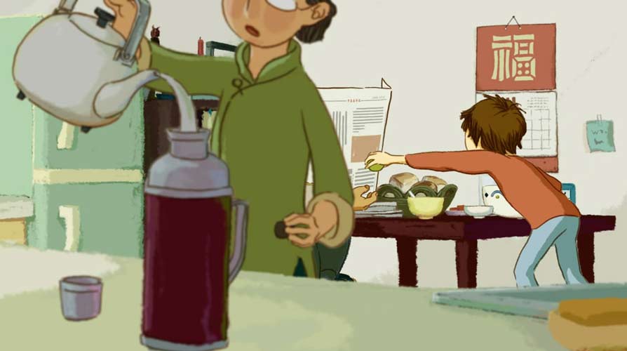 吃早飯啦！