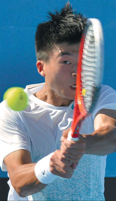 Wu wows at Open