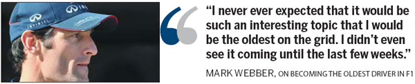 Webber determined to keep the 'vultures' at bay