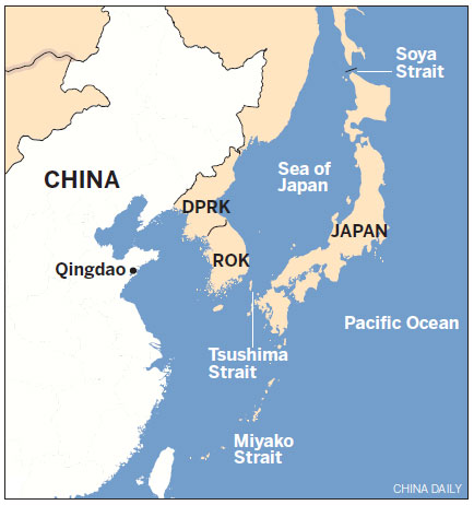 China sails through 'first island chain'