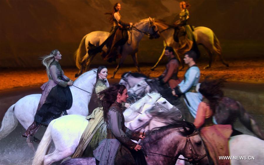 Cavalia show held in Beijing