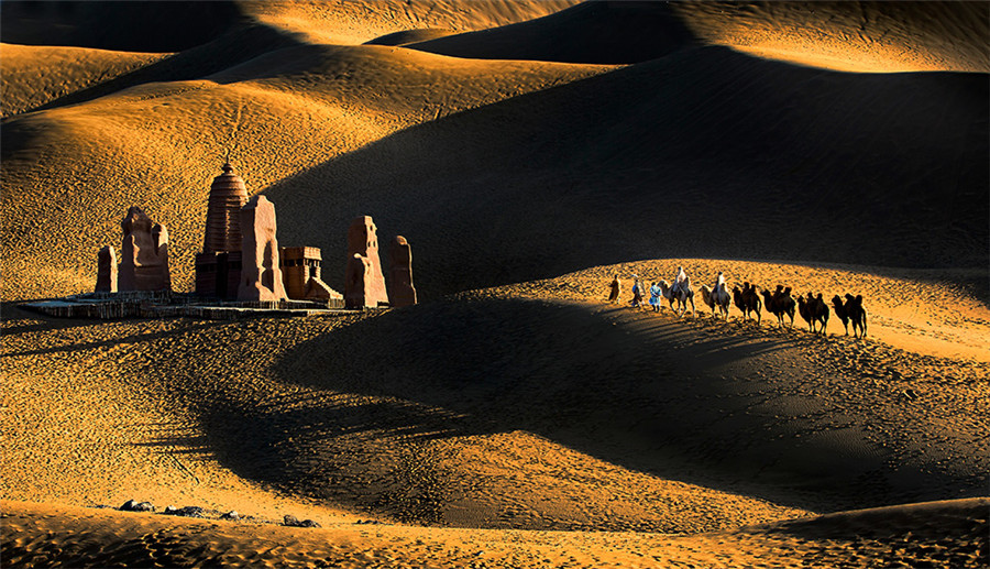 Photos capture historic buildings along the Belt and Road