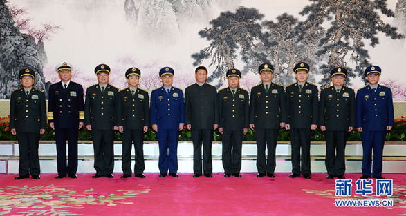 胡錦濤習近平出席中央軍委擴大會議并發(fā)表重要講話