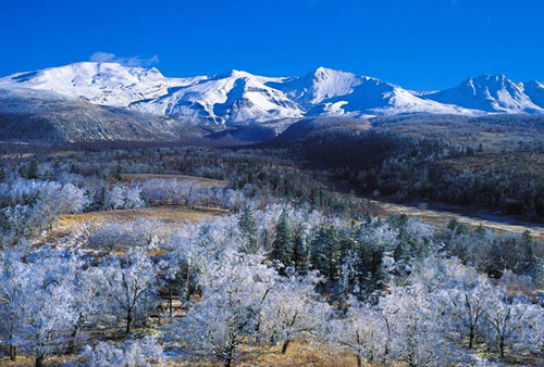 冬日長(zhǎng)白山