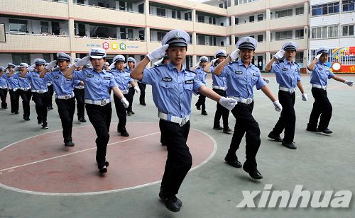 會(huì)操表演迎“六一”