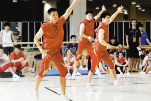 中國代表團(tuán)積極備戰(zhàn)大運(yùn)會