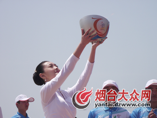 海陽(yáng)亞沙會(huì)倒計(jì)時(shí)60天 火種采集儀式舉行