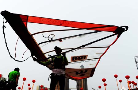 2012年首屆中國帆板大獎(jiǎng)賽落戶臨沂