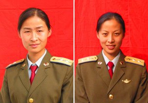 神舟九號航天員乘組亮相 女航天員引人注目
