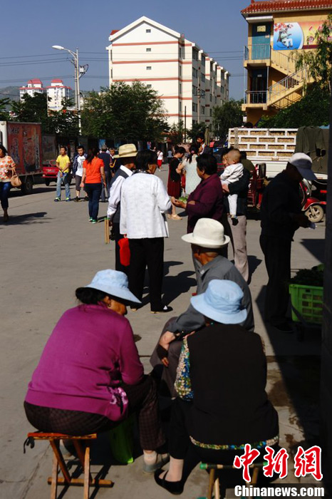 直擊甘肅岷縣梅川地震現(xiàn)場