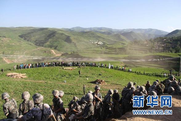 甘肅岷縣漳縣交界地震致12.3萬(wàn)人受災(zāi)89人死亡