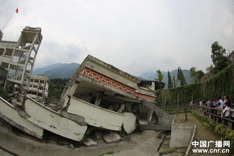 四川汶川地震5周年：映秀五一迎來旅游高峰