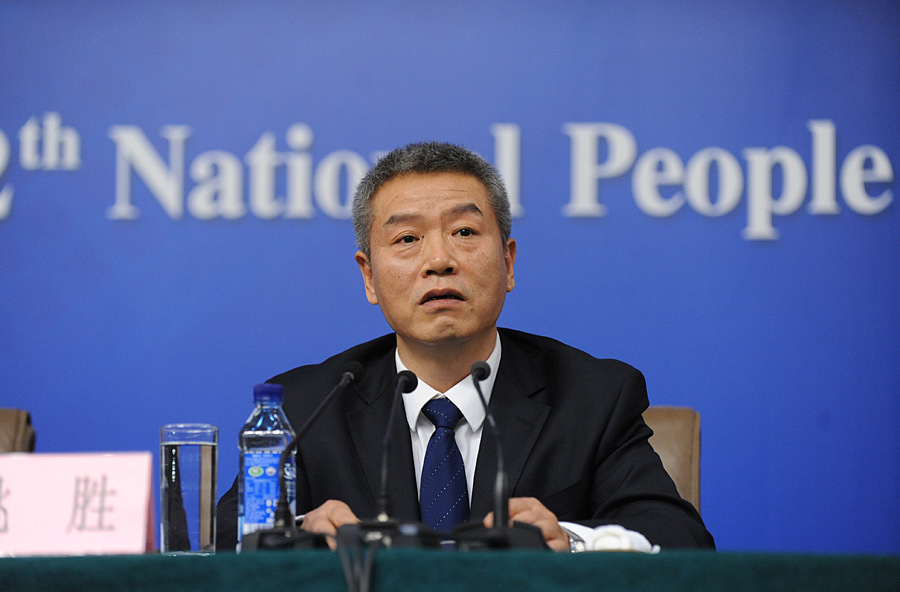 全國(guó)人大常委會(huì)預(yù)算工作委員會(huì)副主任姚勝