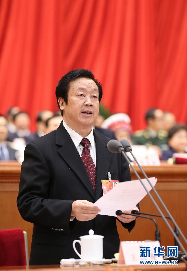 十二屆全國人大一次會議舉行第六次全體會議