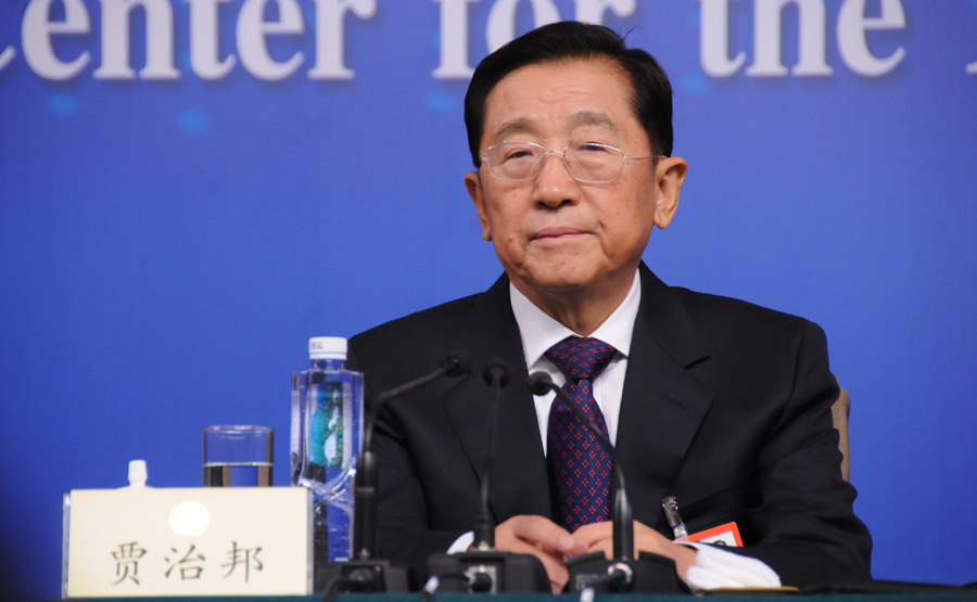 全國政協(xié)委員、全國綠化委員會副主任賈治邦