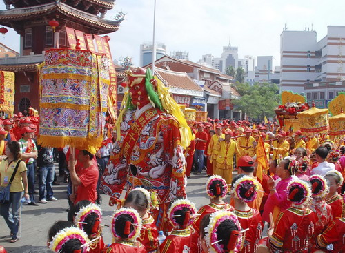 福建泉州舉行溫陵媽祖會