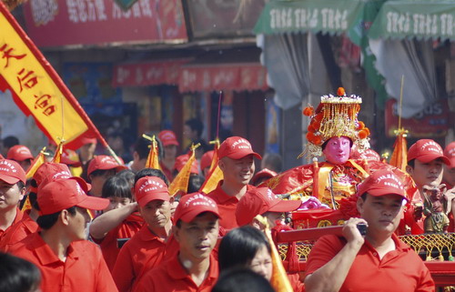 福建泉州舉行溫陵媽祖會