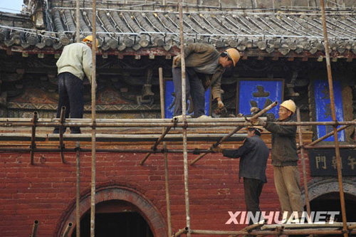 河南淮陽(yáng)太昊陵開(kāi)始搶救性修繕
