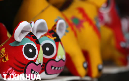 天津：虎年玩偶預(yù)熱節(jié)日市場(chǎng)