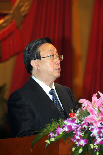 河南省第十一屆人民代表大會(huì)三次會(huì)議開幕