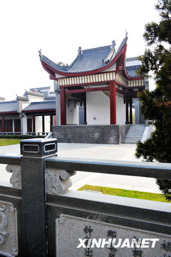長沙橘子洲拱極樓外觀建設(shè)全面完工