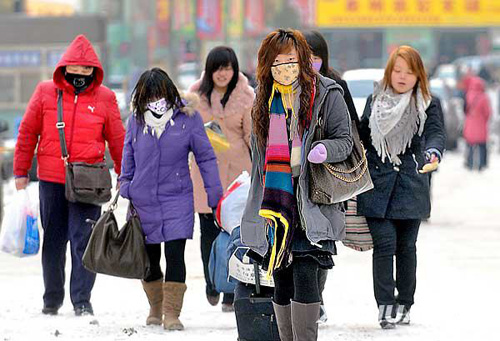 雪停啦！回家啦！