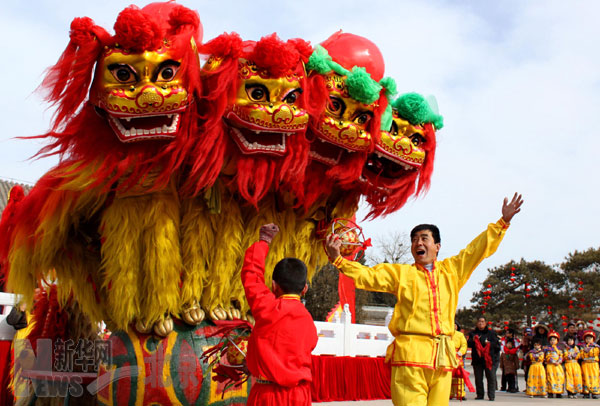 北京圓明園首屆皇家廟會拉開帷幕