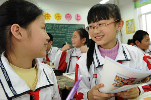 十萬外來工子女晉江喜上學(xué)
