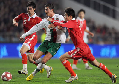 國(guó)足客場(chǎng)0-2不敵葡萄牙 FIFA排名創(chuàng)新高