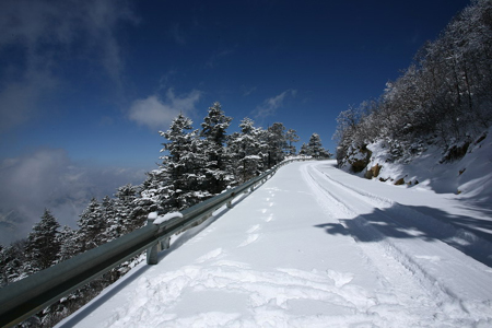 雪后初晴現(xiàn)神農(nóng)架絕美景致（圖）