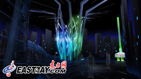 六面影像懸浮體驗(yàn) 世博會國家電網(wǎng)館