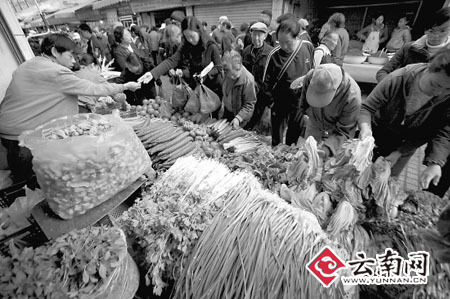 每天調(diào)千噸大米入滇云南大米蔬菜批發(fā)價將回落