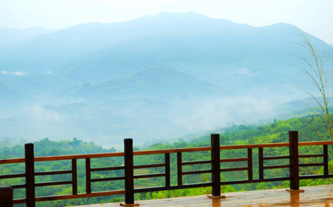 河南固始九華山風(fēng)景如畫(huà)