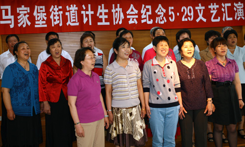 馬家堡街道舉辦文藝匯演紀(jì)念計生協(xié)會成立30周年