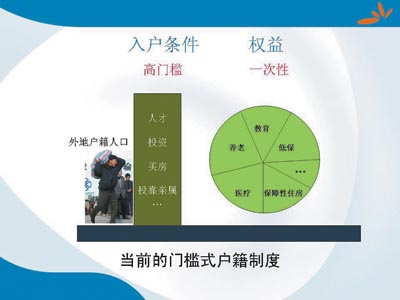 專家提戶籍改革新思路 戶口承載福利分步獲得